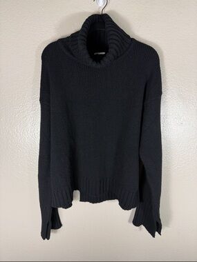 G. Label Goop Wool Black Turtleneck